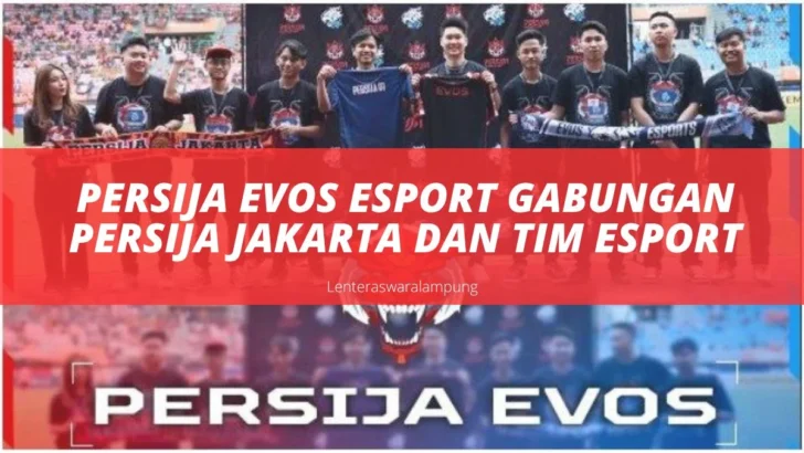 Persija EVOS Esport Gabungan Persija Jakarta Dan Tim Esport